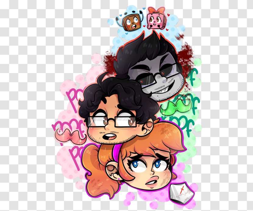 Fan Art Illustration Cartoon Image - Video Games - Congrats Markiplier Transparent PNG