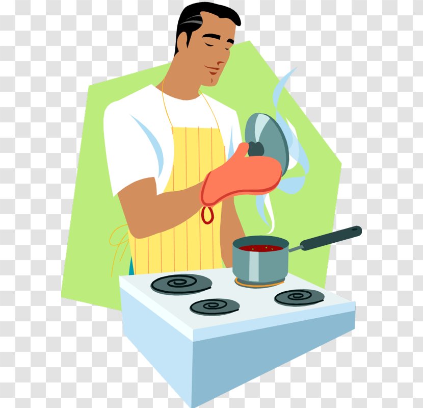 Cooking Food Kitchen Frying Pan - Sitting Transparent PNG