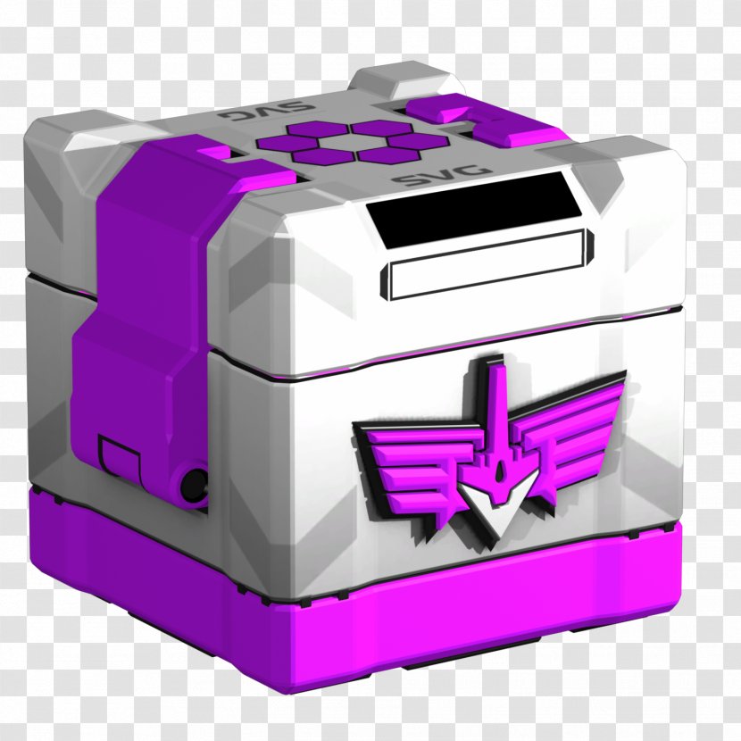 Robocraft Crate Protonium Robot Box - Video Transparent PNG