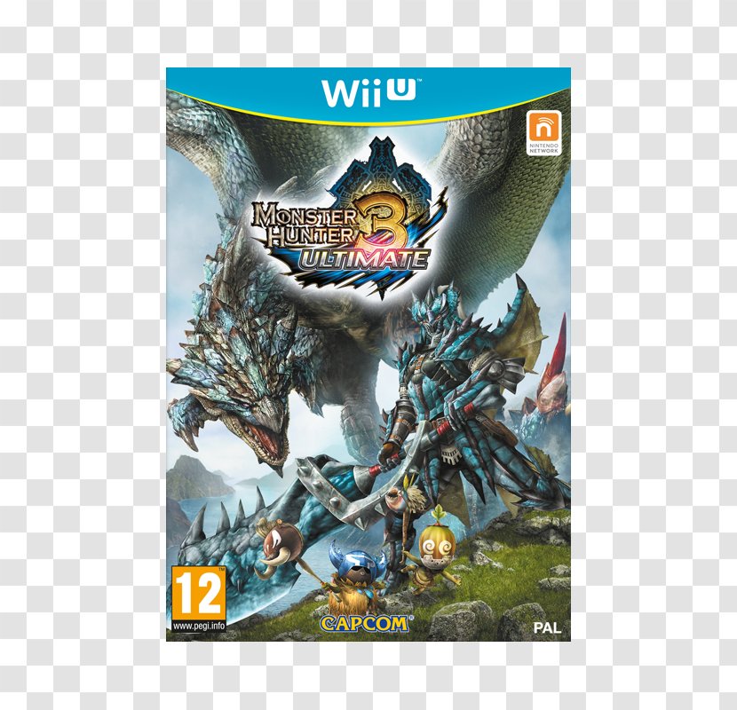 Monster Hunter 3 Ultimate Tri Wii U Portable 3rd - Video Game - Mario Sonic At The Rio 2016 Olympic Games Transparent PNG