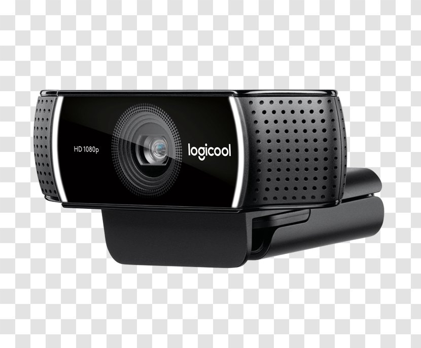Logitech C922 Pro Stream Webcam Streaming Media Camera 1080p - Computer Transparent PNG