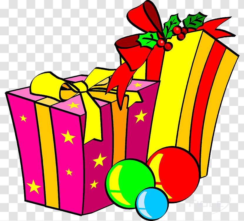 Christmas Art - Cake - Present Day Transparent PNG