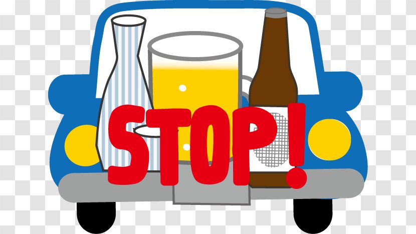 Car Driving Under The Influence Alcoholic Beverages Illustration - Safety Transparent PNG