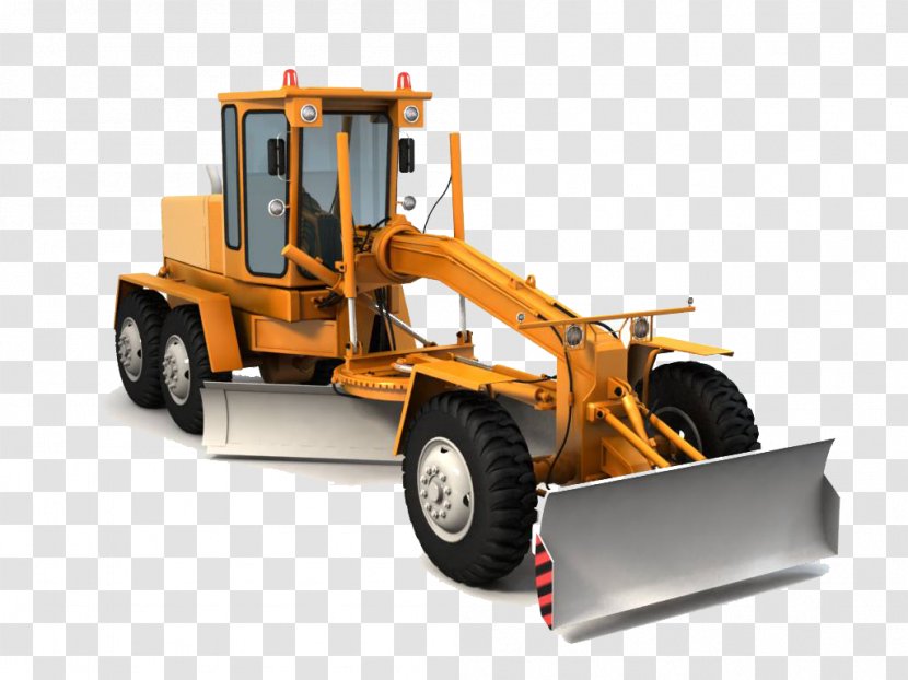 Grader Gruntas Machine Construction Bulldozer Transparent PNG