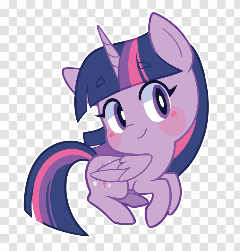 Twilight Sparkle Pony Unicorn - Tree - Vector Purple Transparent PNG