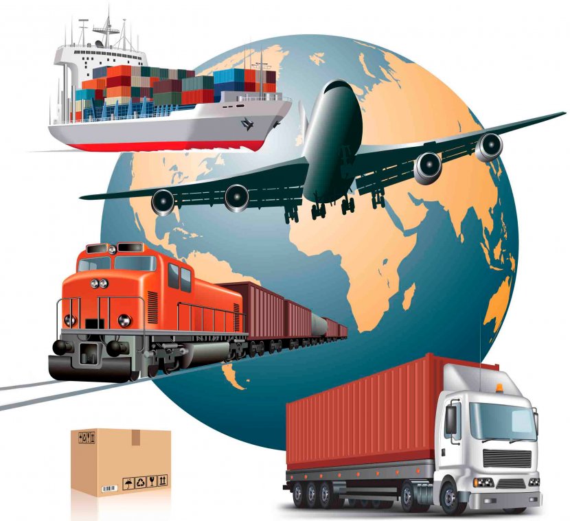 Air Transportation Cargo Freight Transport Logistics - Logistic Transparent PNG