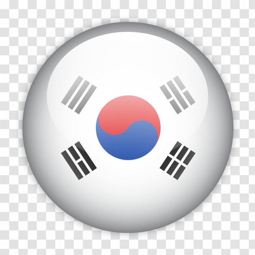Flag Cartoon - South Korea - Games Symbol Transparent PNG