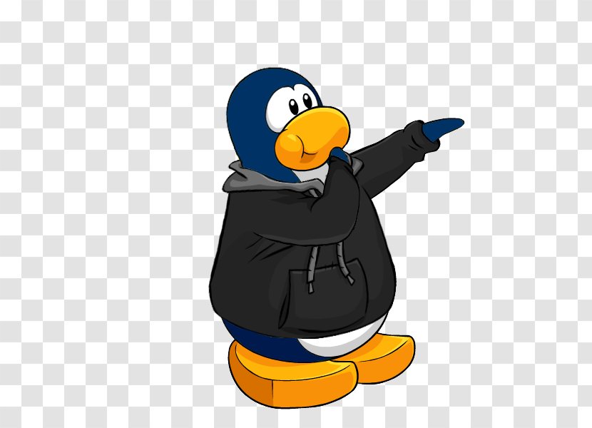 Club Penguin: Elite Penguin Force Hoodie Bird - Beak - Blue Note Transparent PNG
