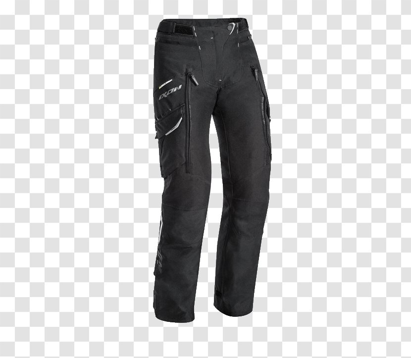 Jeans Denim Pocket Pants Black M - Active Transparent PNG