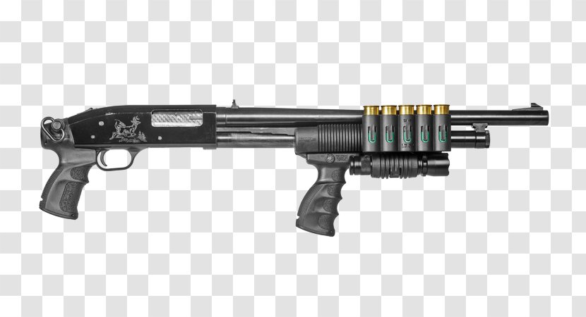 Trigger Firearm Mossberg 500 Pistol Grip Weapon - Watercolor Transparent PNG
