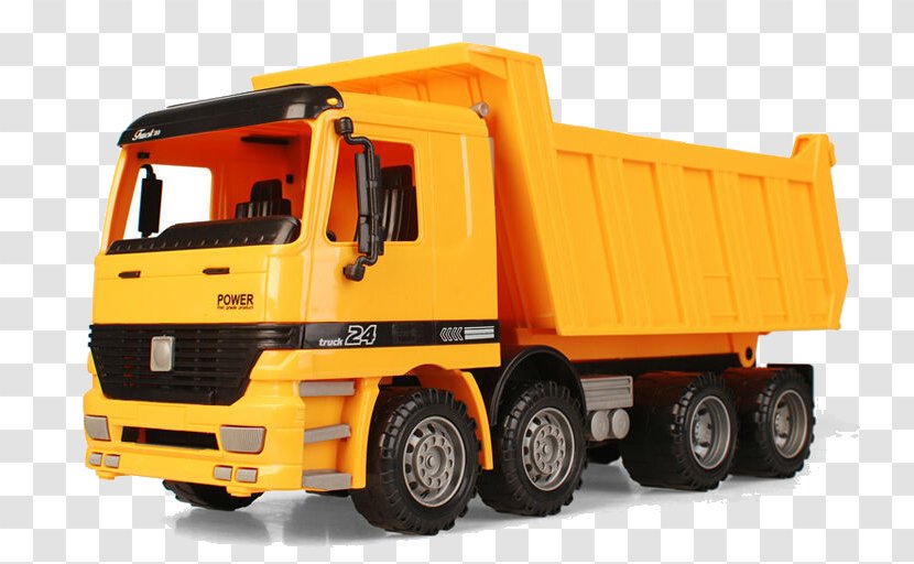 Model Car Mack Trucks Dump Truck - Heavy Machinery Transparent PNG
