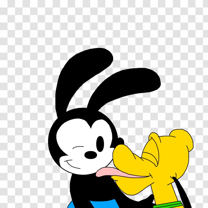 Epic Mickey 2: The Power Of Two Pluto Oswald Lucky Rabbit Mouse Minnie - Yellow - Disney Transparent PNG
