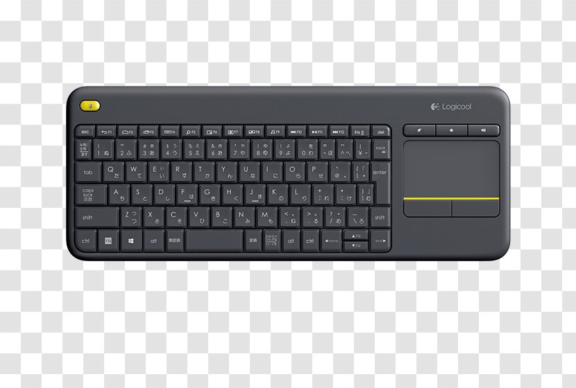 Computer Keyboard Mouse Logitech K400 Plus Wireless - Numeric Keypad Transparent PNG