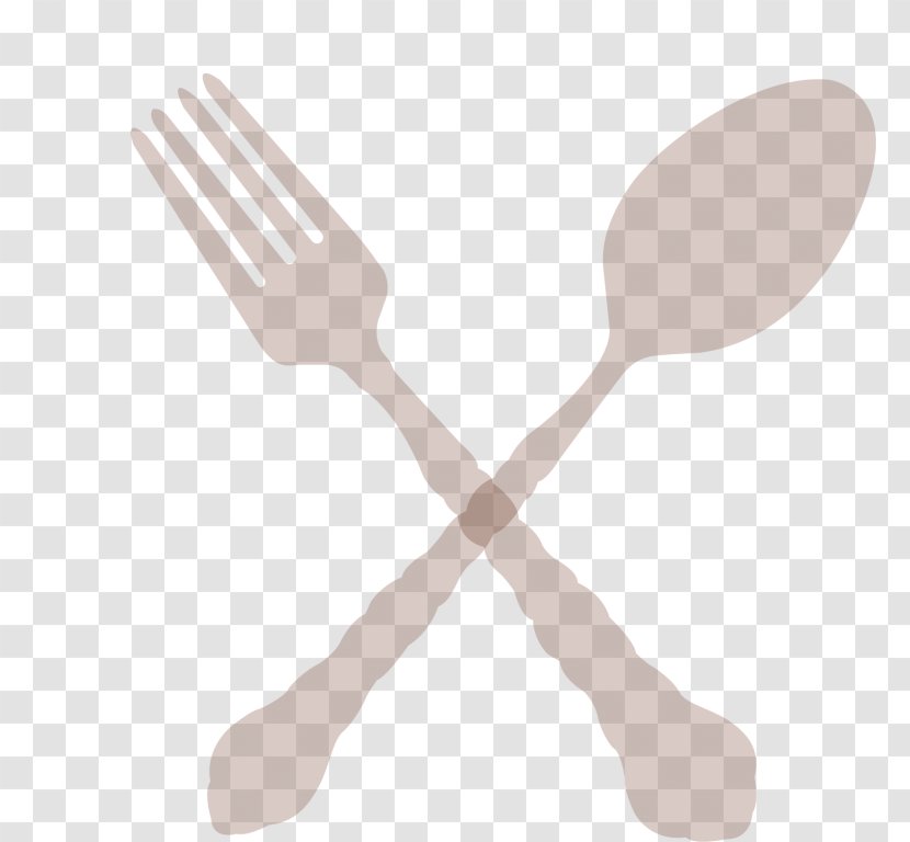 Wooden Spoon Fork Cutlery Tool - Tableware Transparent PNG