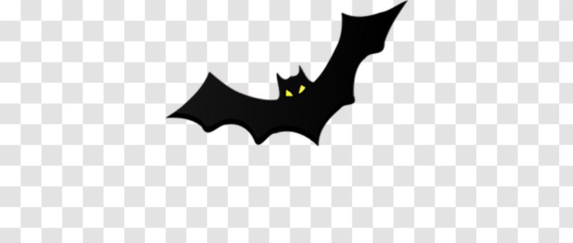 Bat Clip Art - Black Transparent PNG