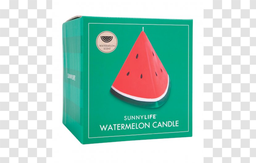 Watermelon Soy Candle Wick Birthday Transparent PNG