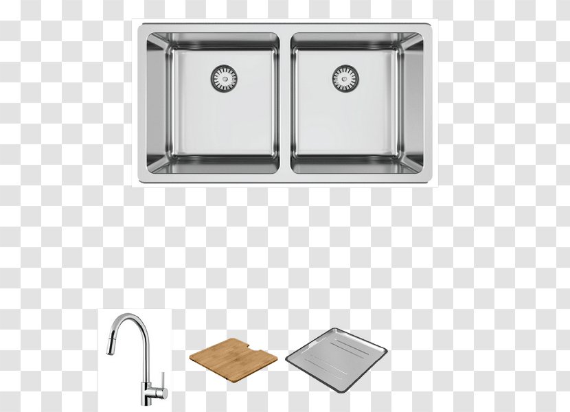 Kitchen Sink Abey Road Stainless Steel Tap Transparent PNG