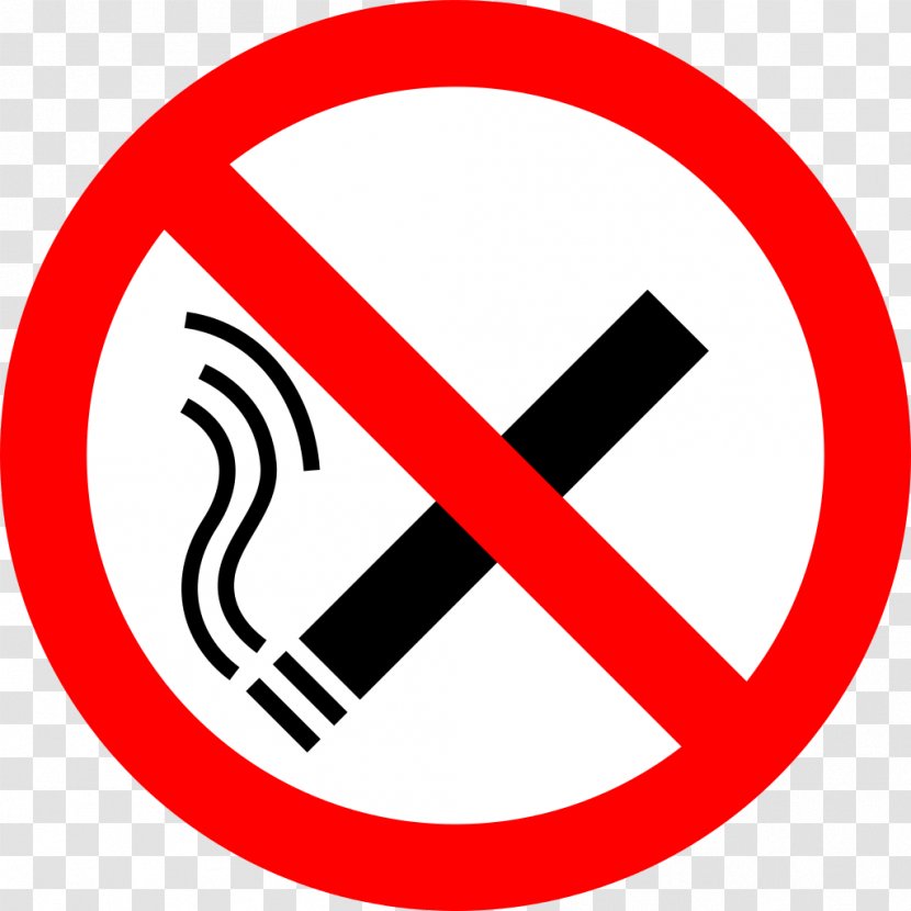 Smoking Ban Sign No Symbol Cessation - Tree Transparent PNG