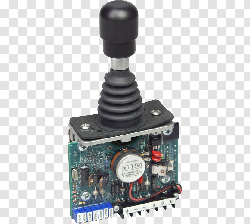 Joystick Potentiometer Electronics Input Devices Pulse-width Modulation - Accessory - Mechanical Crane Transparent PNG