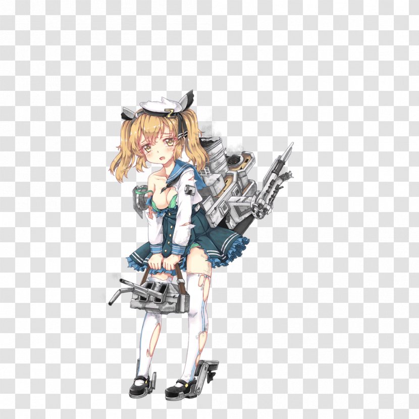 Battleship Girls German Destroyer Z31 Type 1936A - Heart - Silhouette Transparent PNG