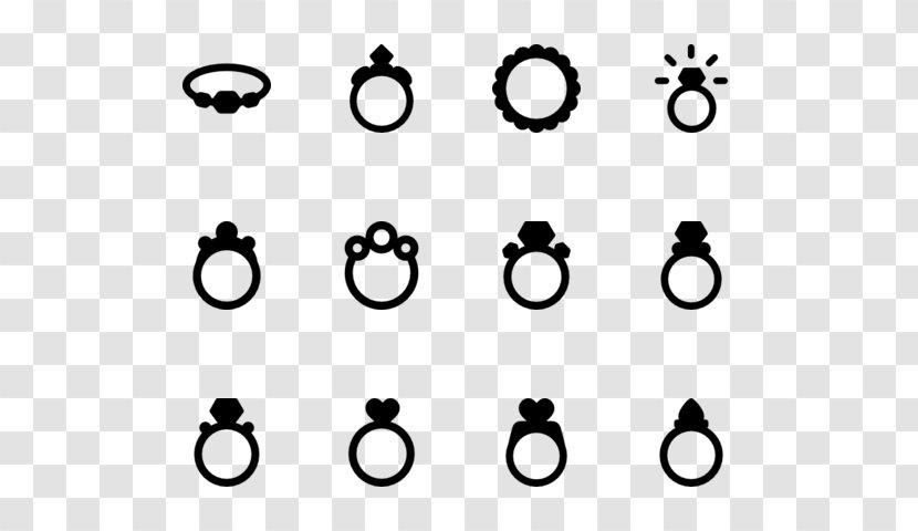 Wedding Ring - Body Jewellery - Vector Transparent PNG
