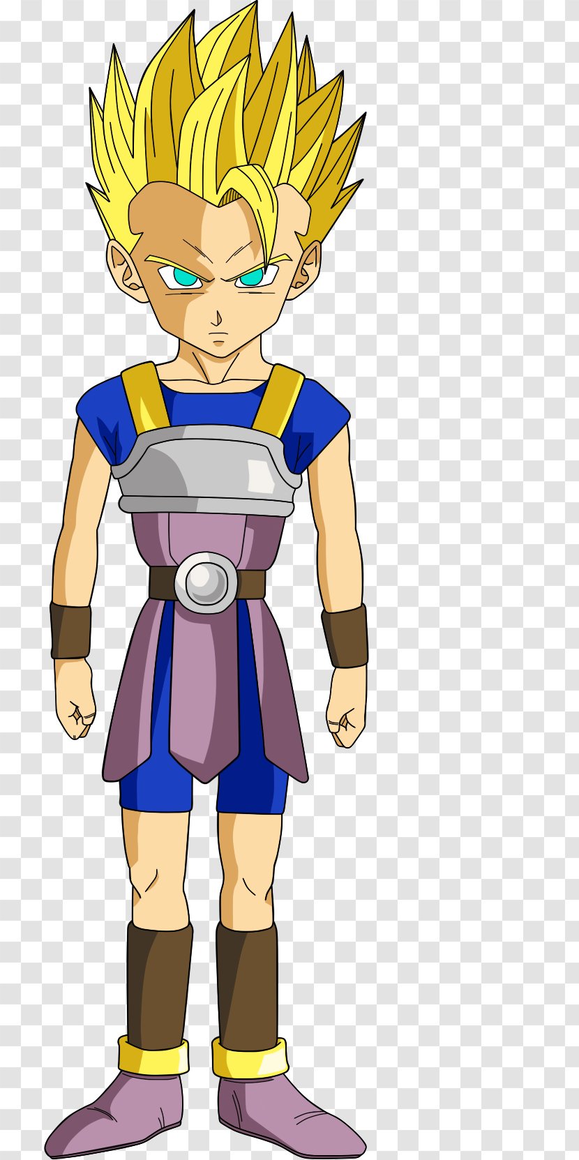 Goku Vegeta Majin Buu Super Saiyan - Tree Transparent PNG