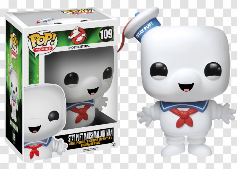 Stay Puft Marshmallow Man Peter Venkman Winston Zeddemore Funko Action & Toy Figures - Designer - Technology Transparent PNG