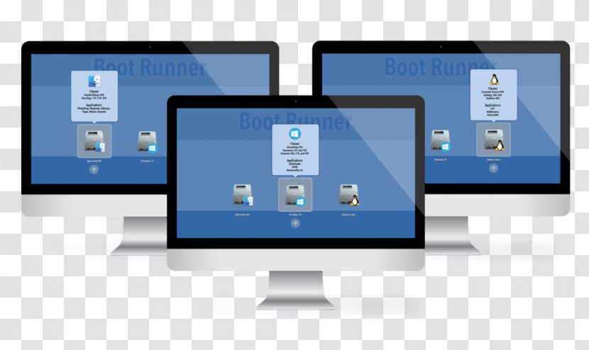 Computer Monitors Runner3 Multi-booting - Multimedia Transparent PNG