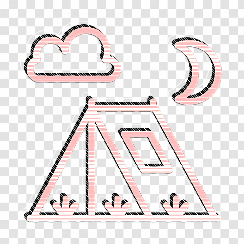 Tent Icon Camping Icon Transparent PNG