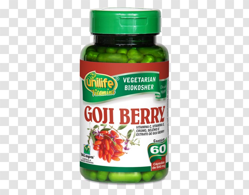 Goji Berry Capsule Natural Foods - Pickled - GOJIBERRY Transparent PNG