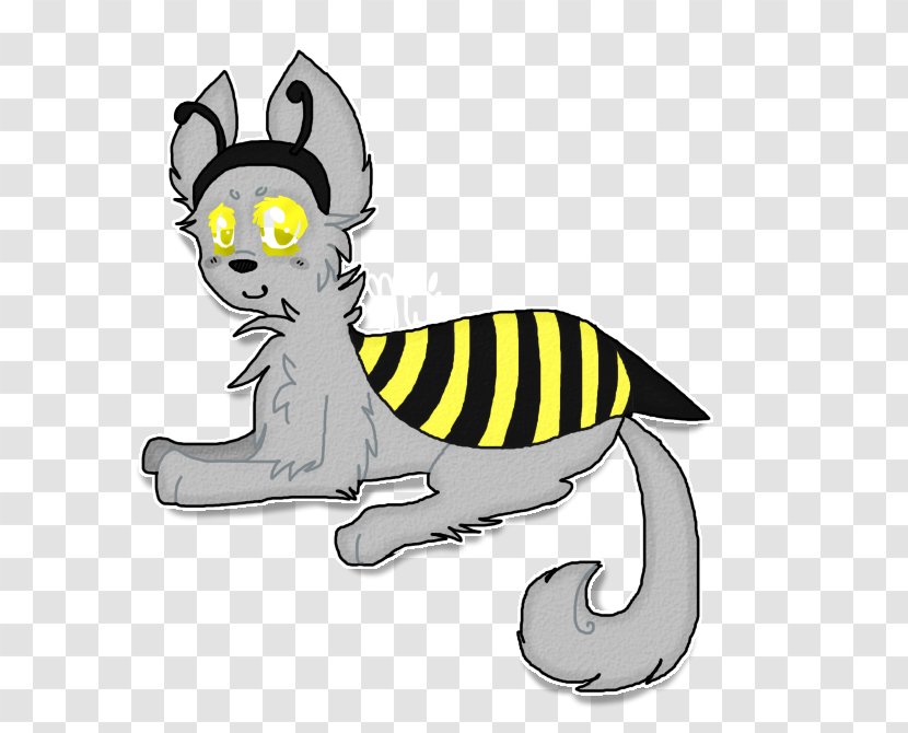 Whiskers Cat Dog Horse Clip Art - Q Version Of The Bee Transparent PNG