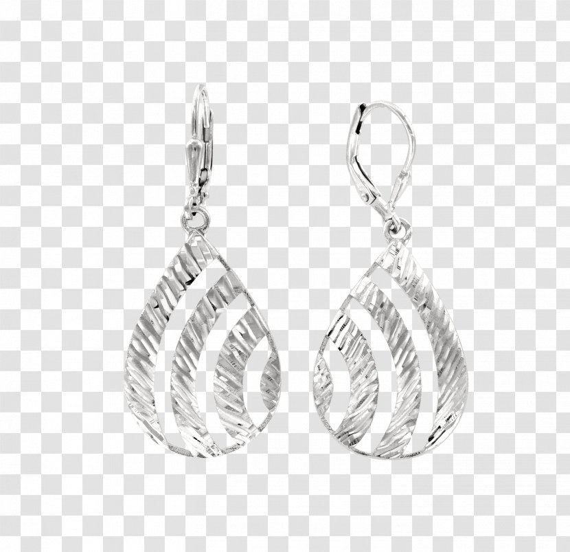Earring Silver Jewellery Charms & Pendants Gemstone - Metal Transparent PNG