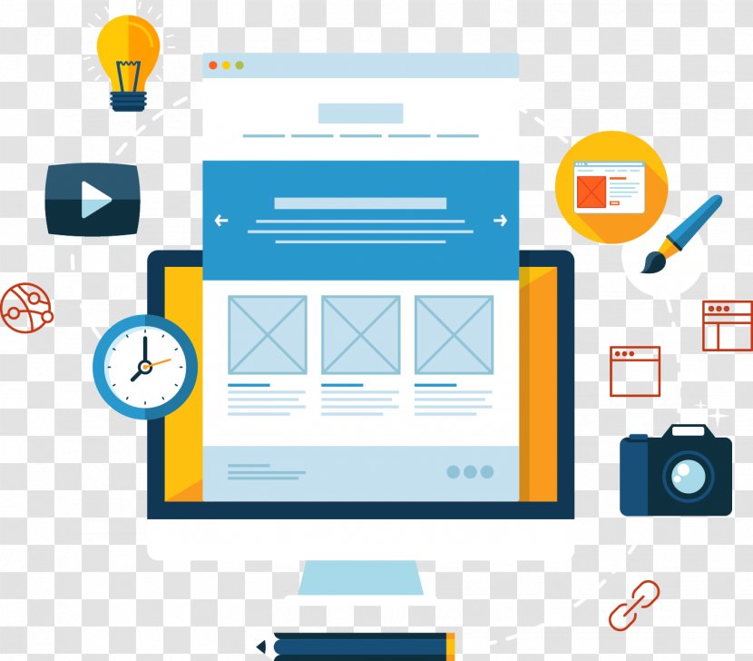 Web Development Responsive Design Digital Marketing Search Engine Optimization - Communication Transparent PNG