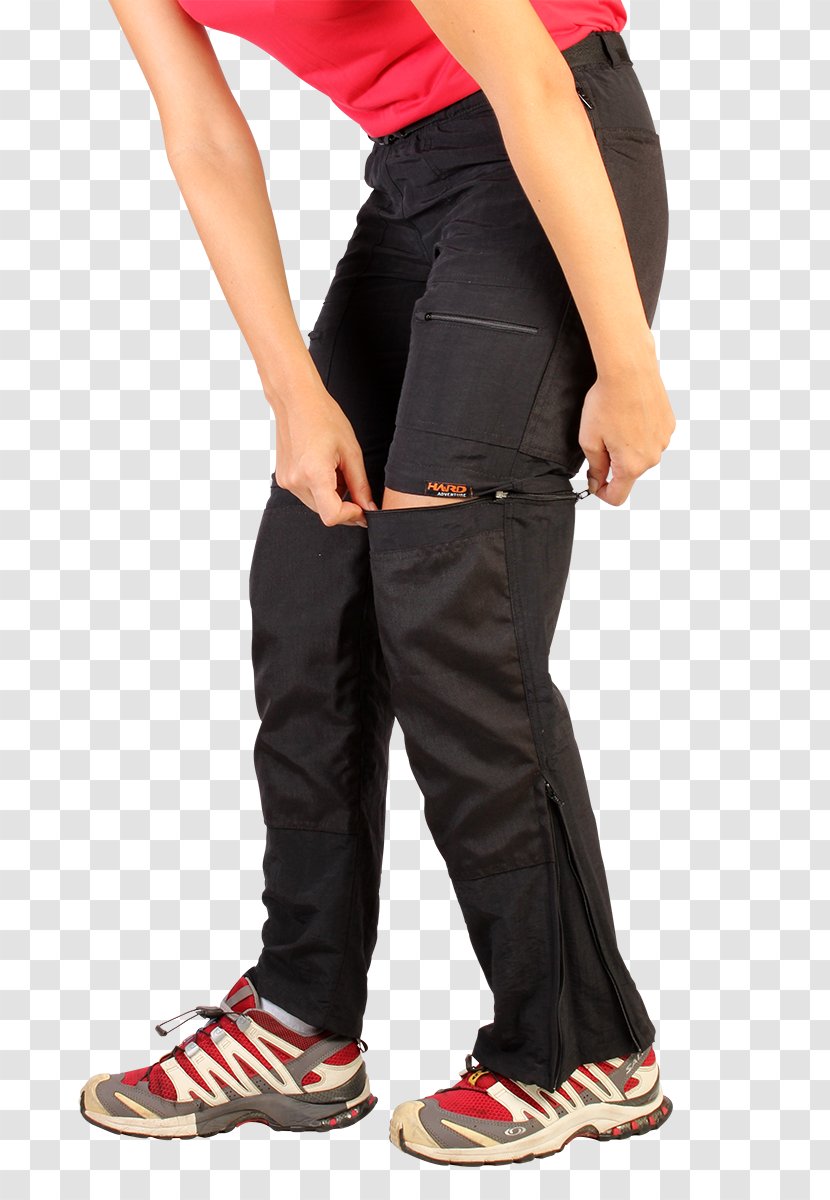 Jeans Black Waist Pants Shoe - Sportswear Transparent PNG