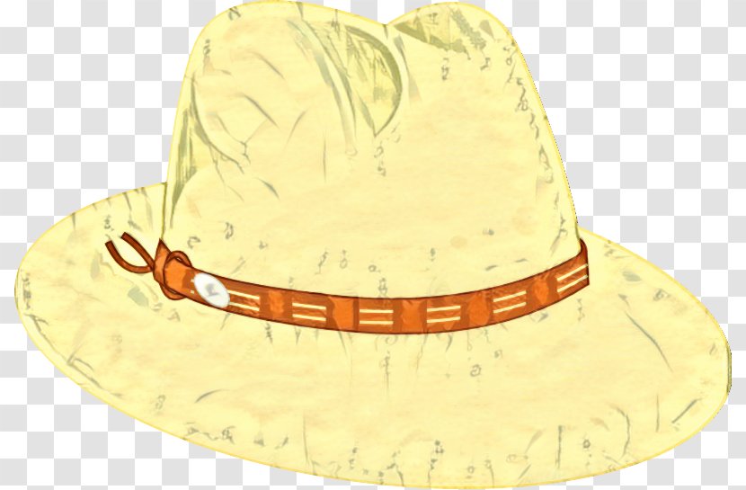 Fedora Yellow - Fashion Accessory - Cap Transparent PNG