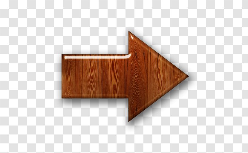 Wood Veneer Arrow Wooden Box - Flooring - Right Sign Transparent PNG