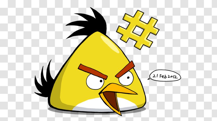 Yellow Angry Birds Clip Art - Green - Bird Transparent PNG