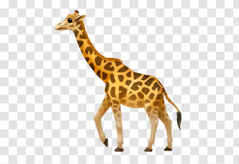 World Emoji Day IPhone Apple - Animal Figure - Giraffes Transparent PNG