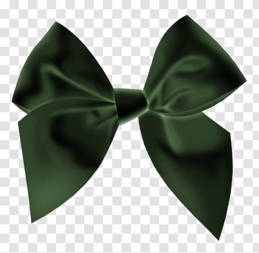 Green Ribbon - Bow Tie Transparent PNG