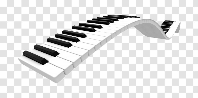 Electronic Keyboard Piano Musical - Frame - Creative Transparent PNG
