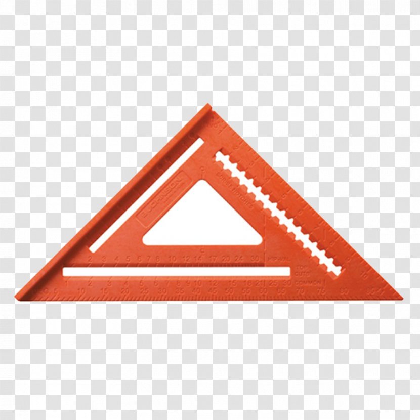 Triangle Speed Square Rafter - Laser Levels - Angle Transparent PNG