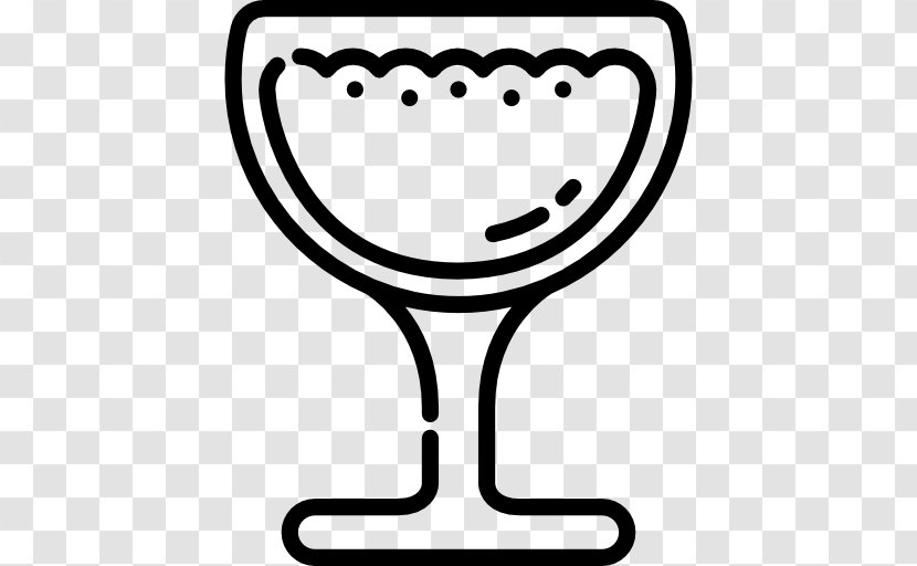 Champagne Glass Line Clip Art - Drinkware Transparent PNG