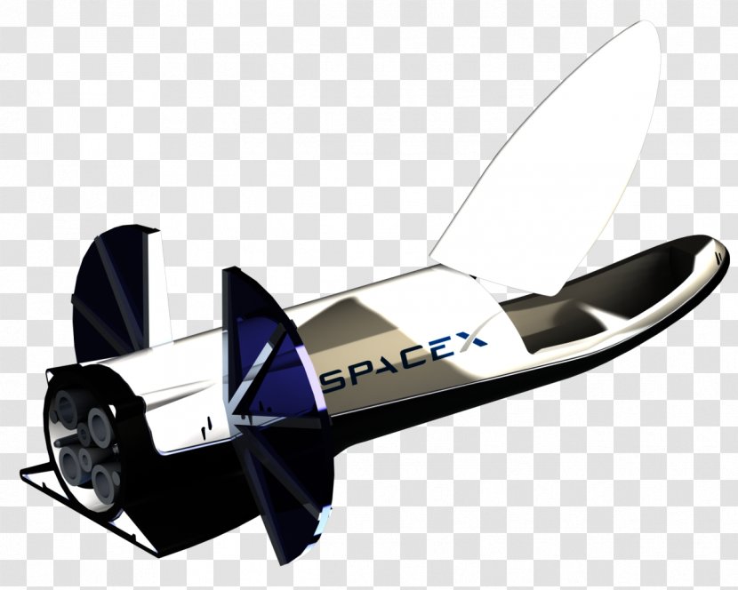 SpaceX Mars Transportation Infrastructure BFR Aerospace Engineering Spacecraft - Flap Transparent PNG
