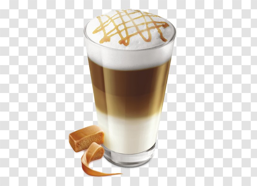 Latte Macchiato Caffè Coffee Espresso - Irish Cream - Caramel Transparent PNG