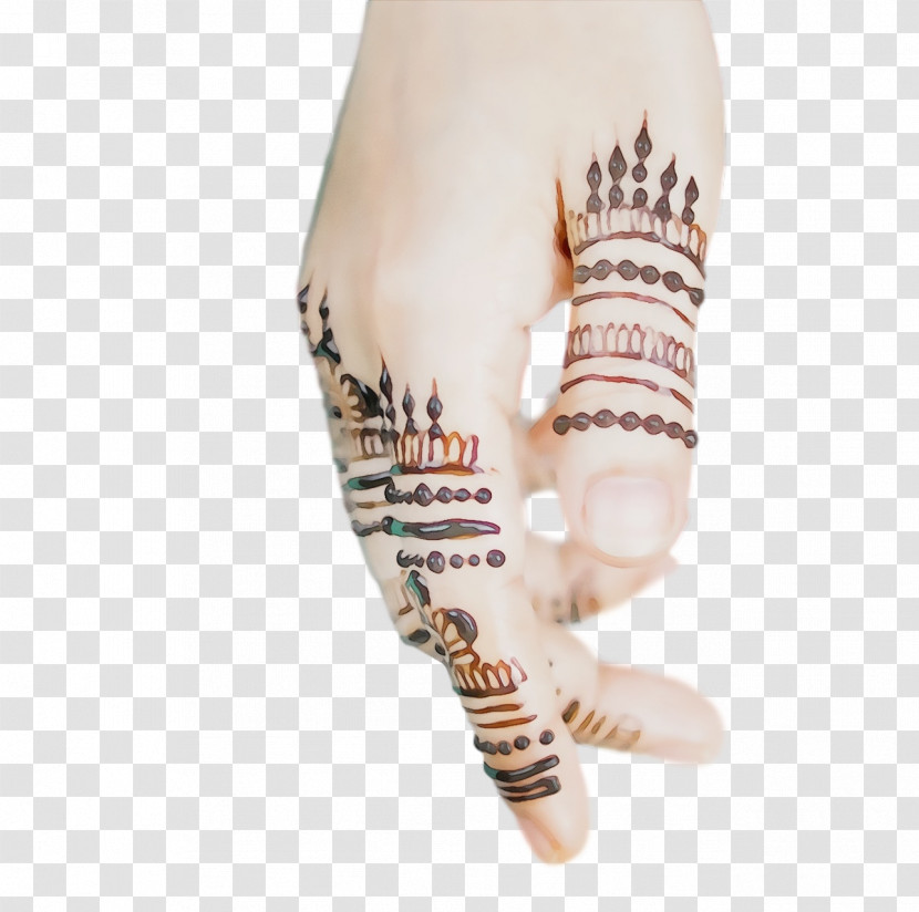 Hand Model Temporary Tattoo Temporary Tattoo Nail Jewellery Transparent PNG