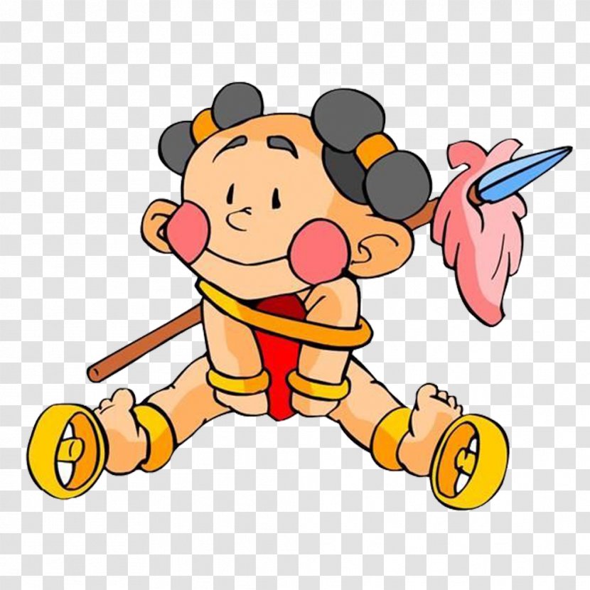 Journey To The West Nezha Red Boy Sun Wukong Bull Demon King - Area - Little Cartoon Rebels Hot Wheels Transparent PNG