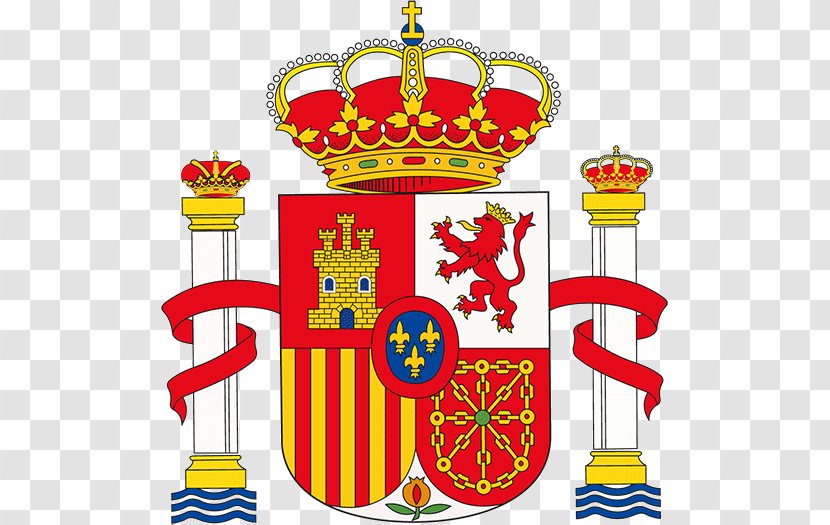 Coat Of Arms Spain Flag Francoist - Area - Pillars Hercules Transparent PNG