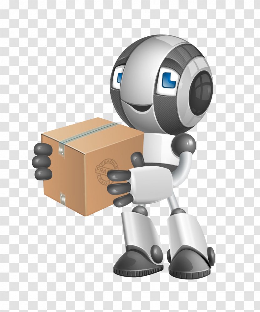 Laptop Software Computer Android Advertising - Mobile Device - Cartons Smooth Robot Image Transparent PNG