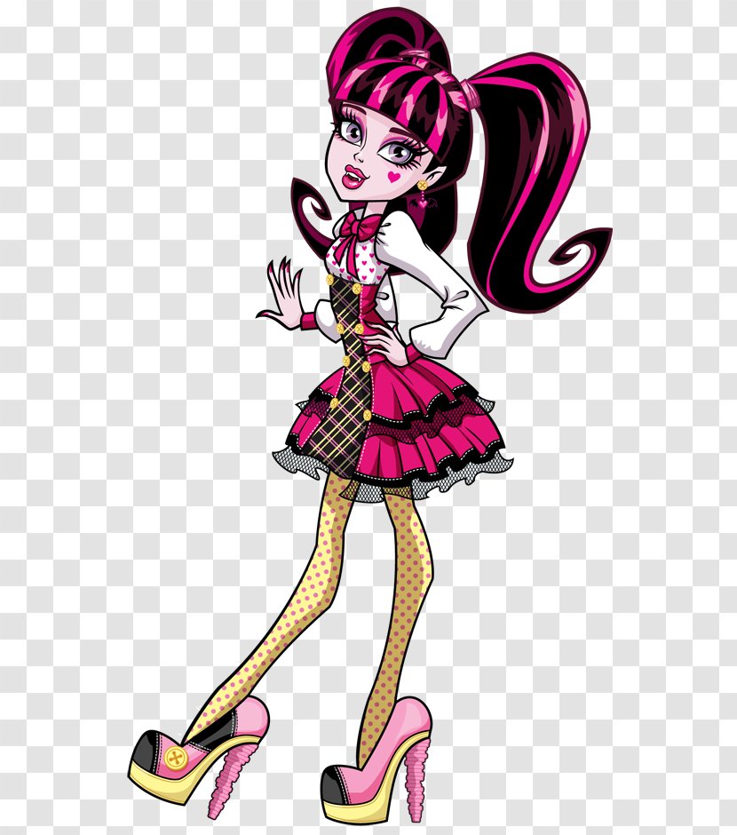 Dracula Monster High Schools Out Clip Art - Cartoon - School S Clipart Transparent PNG