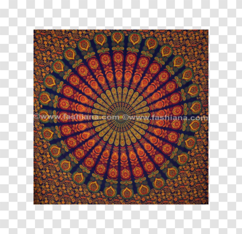 Tapestry Bohemianism Hippie Mandala Bed Sheets - Bohochic - Bedding Transparent PNG